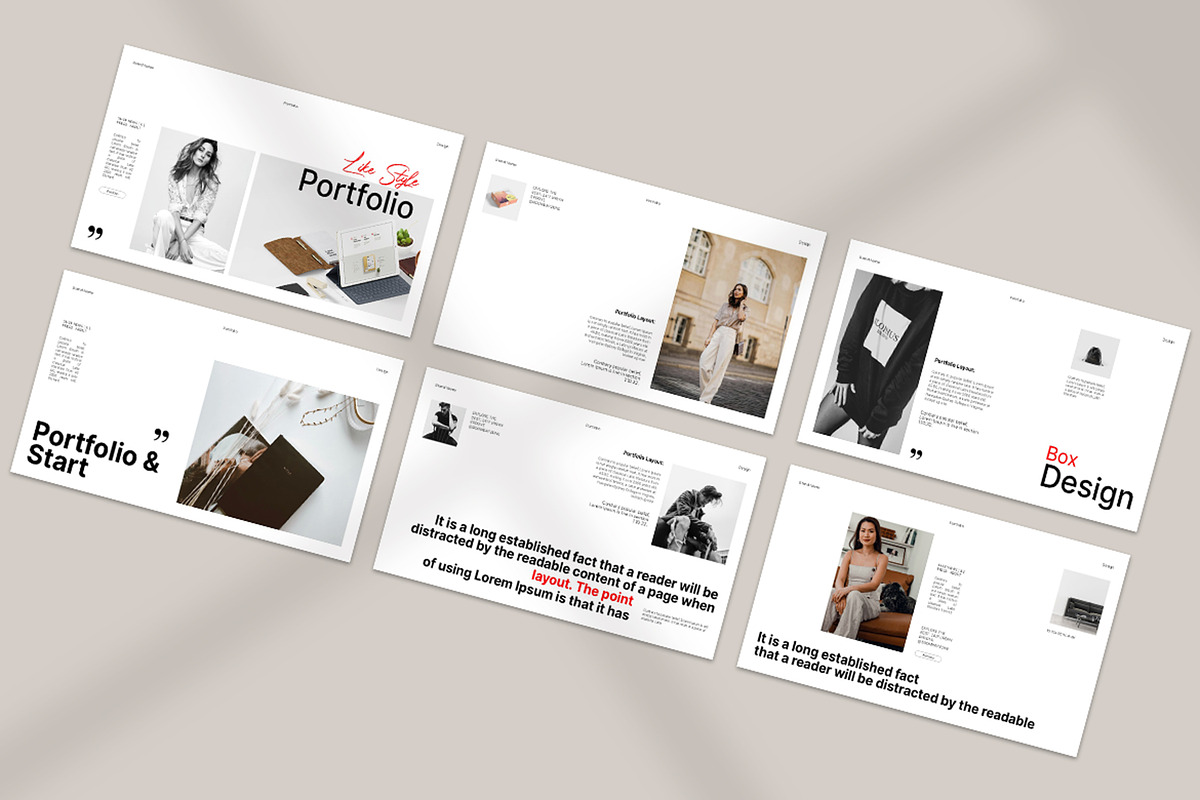 Hawa V2 Portfolio Presentation, a Presentation Template by PrintIdea (Photo 8 of 9)