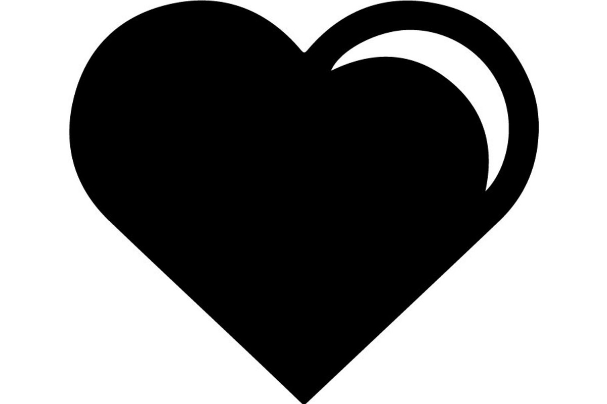 Heart Shape Silhouette, an Object Graphic by Creativeshirt (Photo 2 of 19)