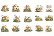 Summer Lake & Nature Clipart, an Illustration by Designworld (Thumbnail 4 of 8)