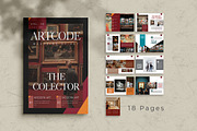 ARTCODE_Magazine Template, a Magazine Template by Olexstudio (Thumbnail 3 of 4)