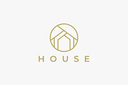 House Logo Real Estate Modern, a Branding & Logo Template by Signatoro (Thumbnail 2 of 2)