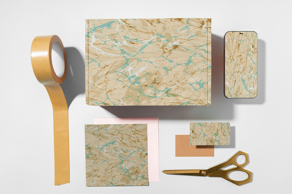 Turkish Ebru - Marble, a Texture Graphic by Suna Kosem (Photo 4 of 25)