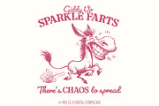 Giddy Up Sparkle Farts PNG, an Illustration by SharpMarketplace (Thumbnail 1 of 9)