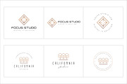 300 Geometric Premade Logo Bundle, a Branding & Logo Template by XpertgraphicD (Thumbnail 22 of 63)