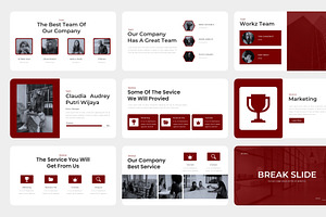 Workz - Business PowerPoint Template