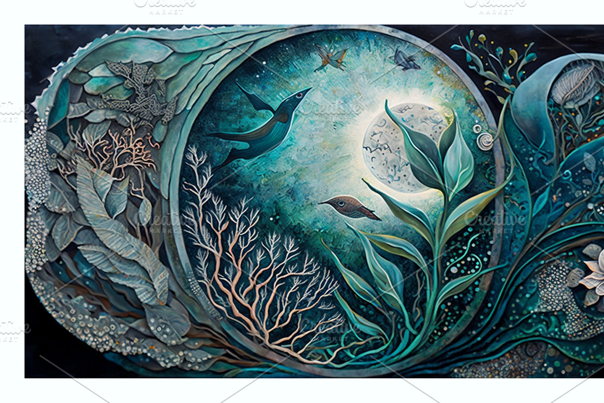 Vifu Collection · Nature Vision, a Decorative Illustration by milatovar (Photo 18 of 18)