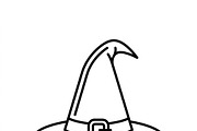 43 Halloween Line Vector Icons, an Outline Icon by adenpinkstore (Thumbnail 7 of 19)