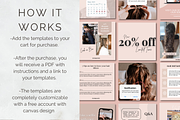 Hairstylist Instagram Templates, a Social Media Template by Social Assumptions (Thumbnail 2 of 7)