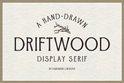 Driftwood, a Serif Font by Fairwren Creative (Thumbnail 5 of 6)