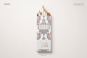 Color Pencils Mockup Set