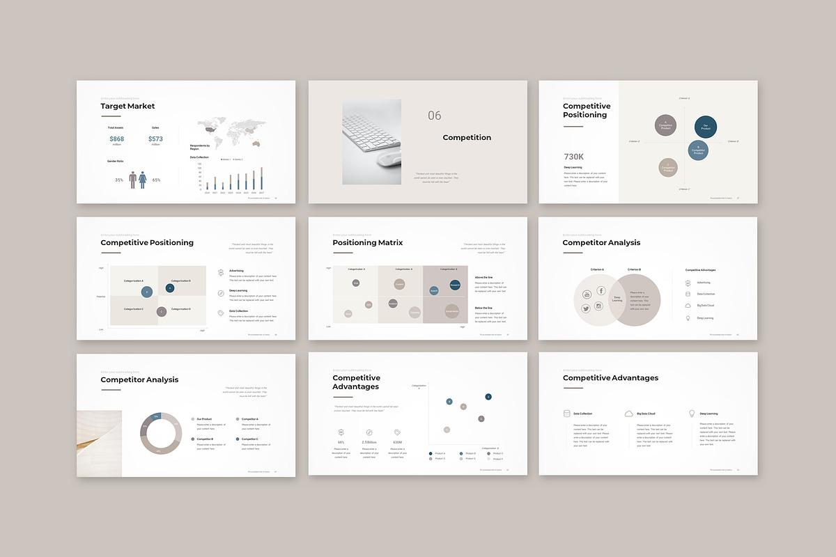 Pitch Deck PowerPoint Template, a Presentation Template by CreativityForest (Photo 10 of 16)