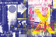 Abstract Digital Collage Textures, a Texture Graphic by Offset (Thumbnail 11 of 13)