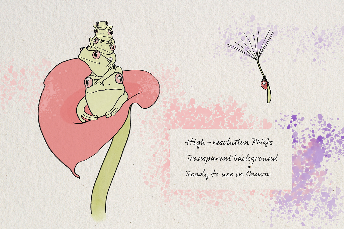 Frogs Illustration Bundle, an Animal Illustration by Little Gremlin (Photo 4 of 8)