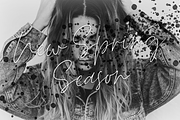 Deellma - Script font, a Script Font by Quothron (Thumbnail 2 of 7)
