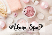 Bellissa, a Script Font by Letterara (Thumbnail 7 of 10)