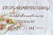 Olivia Mine, a Handwritten Font by nongnuchpolyiam1 (Thumbnail 6 of 6)