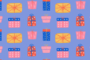 Colorful gift, present in box with, a Pattern Graphic by sceptical cactus (Thumbnail 2 of 3)