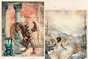 REALISTIC FAIRIES AND CREATURES PACK, a Person Illustration by Daring Digies (Thumbnail 10 of 10)