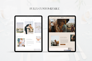 Light & Airy Showit Website Template