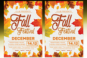 Fall Festival Flyer - PSD Template, a Flyer Template by designblends@gmail.com (Thumbnail 1 of 2)