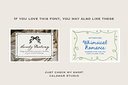 Bois de Jasmin Wedding Font Duo, a Script Font by Calamar Studio (Thumbnail 18 of 18)