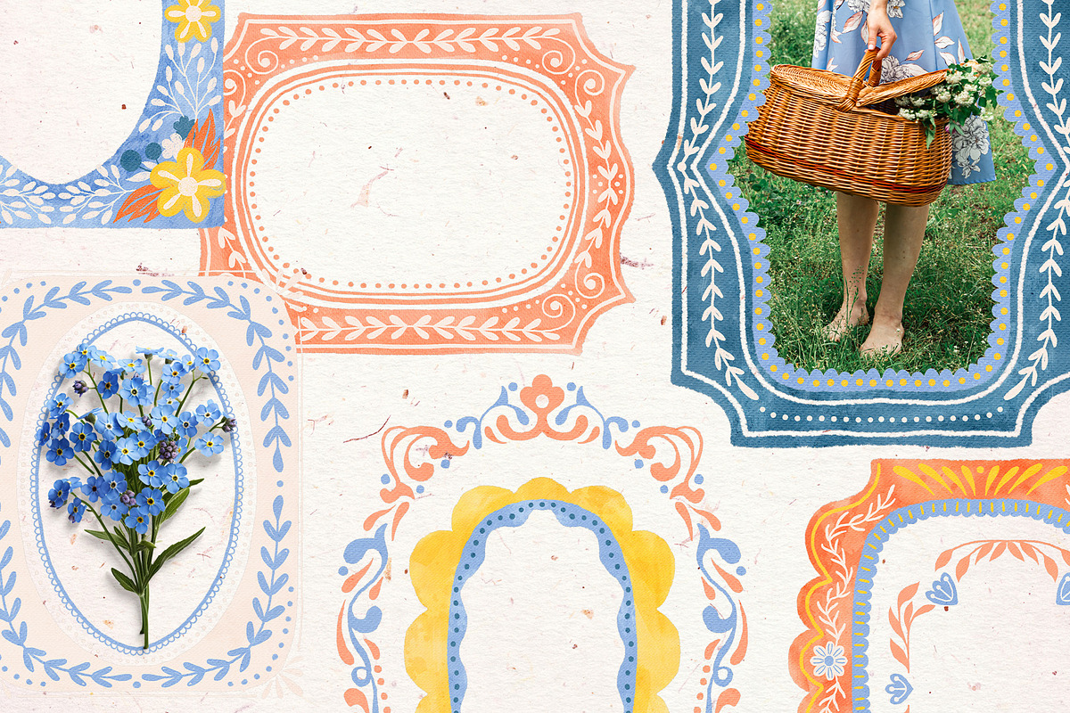 Little Garden | Frames Clipart, an Object Graphic by GVGraphics (Photo 3 of 12)