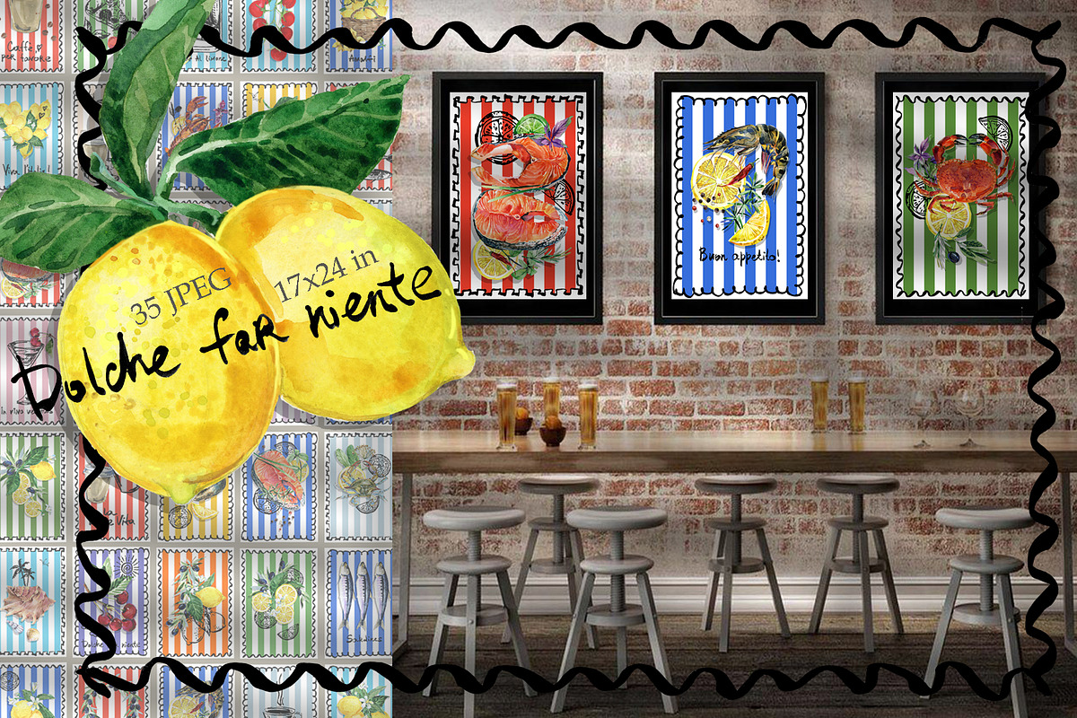 Mediterranean Summer Posters, a Poster Template by FineArt (Photo 9 of 9)