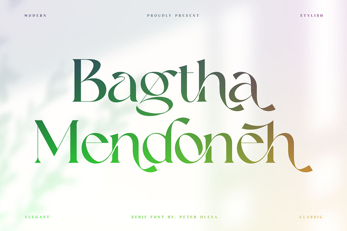 Trendy & Modern Fonts 2 - 10 Sets, a Font by Cruzine (Photo 2 of 42)