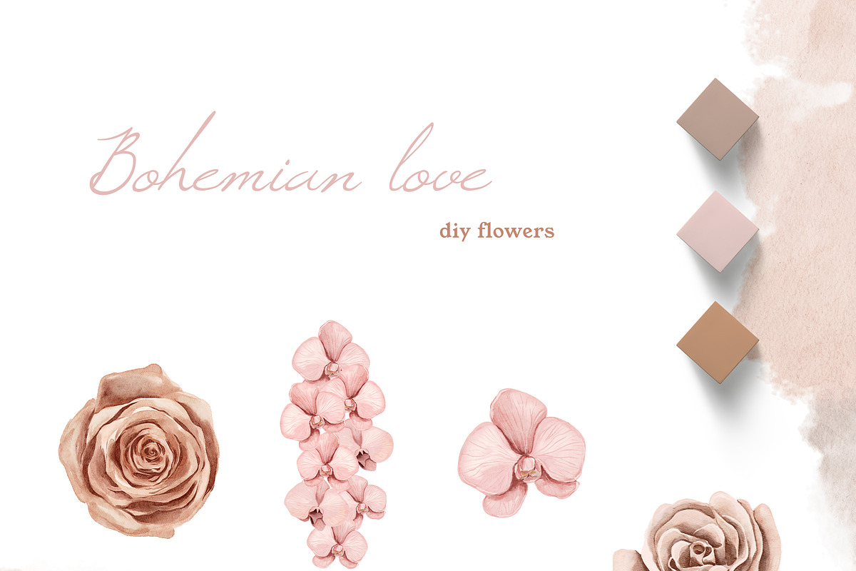 Bohemian Roses and Dried Leaves, an Illustration by Backyard Rose (Photo 3 of 16)