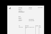 Minimal Invoice Template, a Stationery Template by S48 Mockups (Thumbnail 5 of 5)