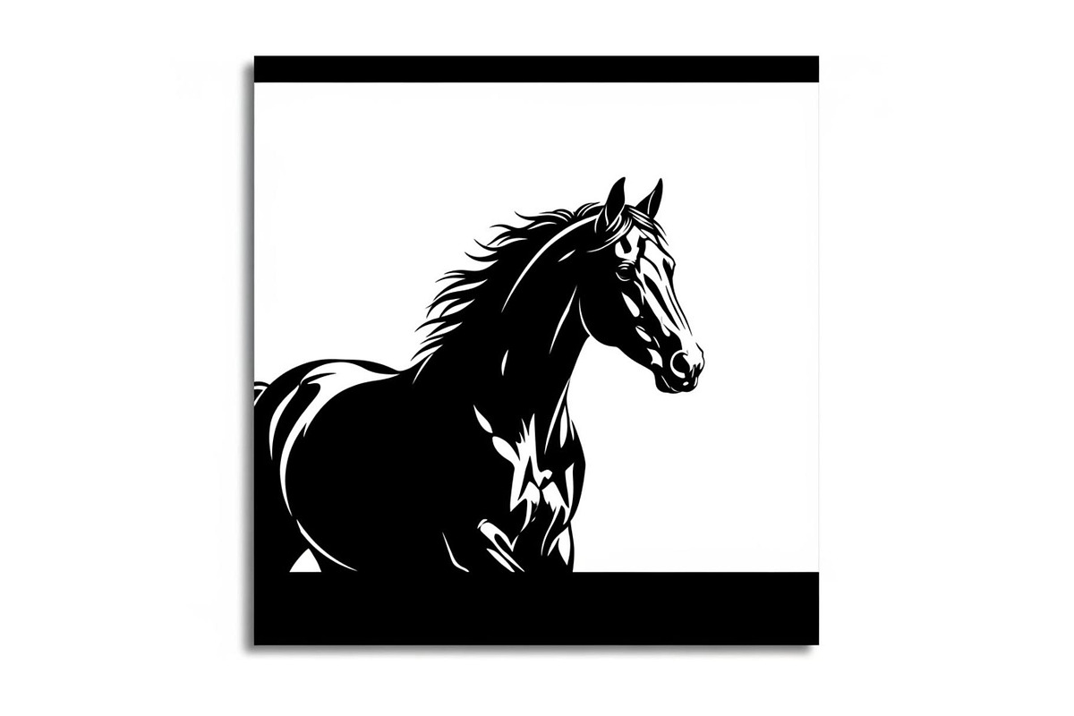 Black Horse Silhouette Bundle, an Illustration by jahid234 (Photo 16 of 31)