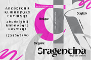 Sragentina - Unique Typeface, a Sans Serif Font by Artchitype Studio (Thumbnail 7 of 10)