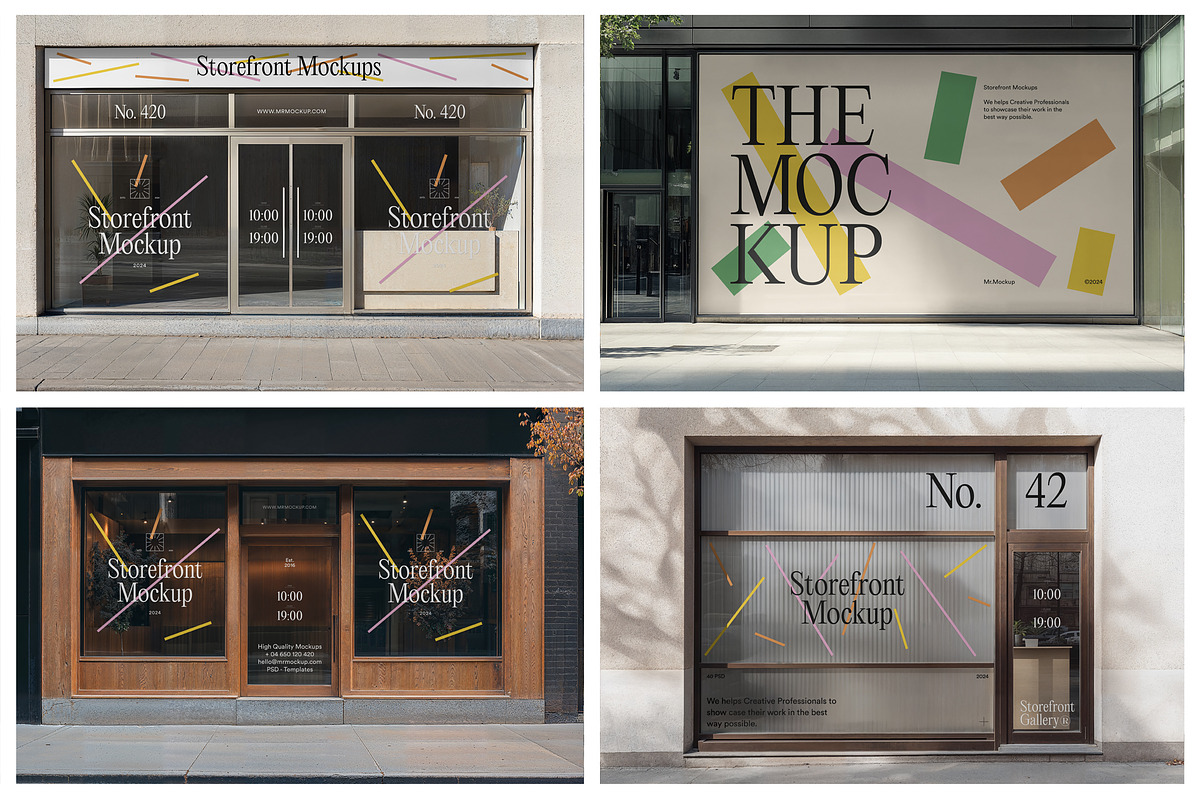 Storefront Mockups - Window Mockups, an Advertising Mockup by Mr.Mockup™ (Photo 20 of 20)