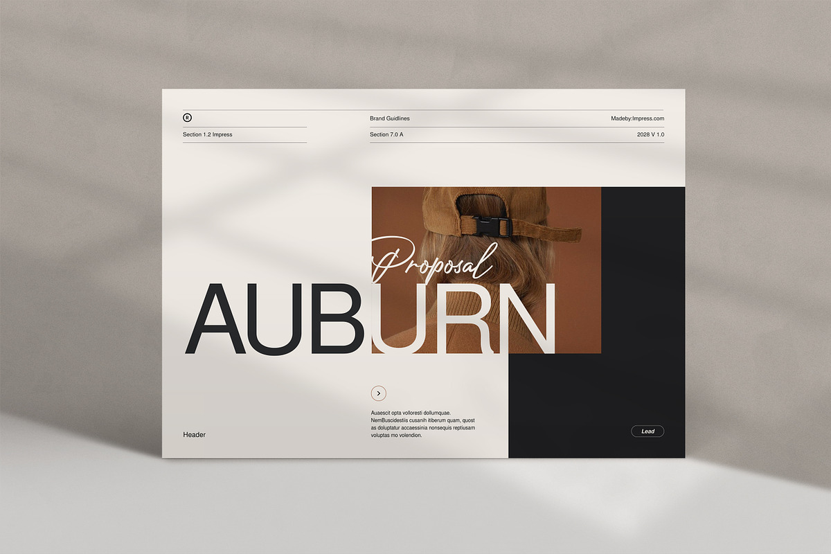 Brand Proposal Template, a Brochure Template by GoldenPixelStudio (Photo 3 of 10)