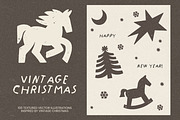 Vintage Christmas: 100 Graphics, a Seasonal Illustration by Veyla (Thumbnail 9 of 17)