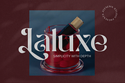 Milky Noire, a Serif Font by zeenesia (Thumbnail 2 of 14)