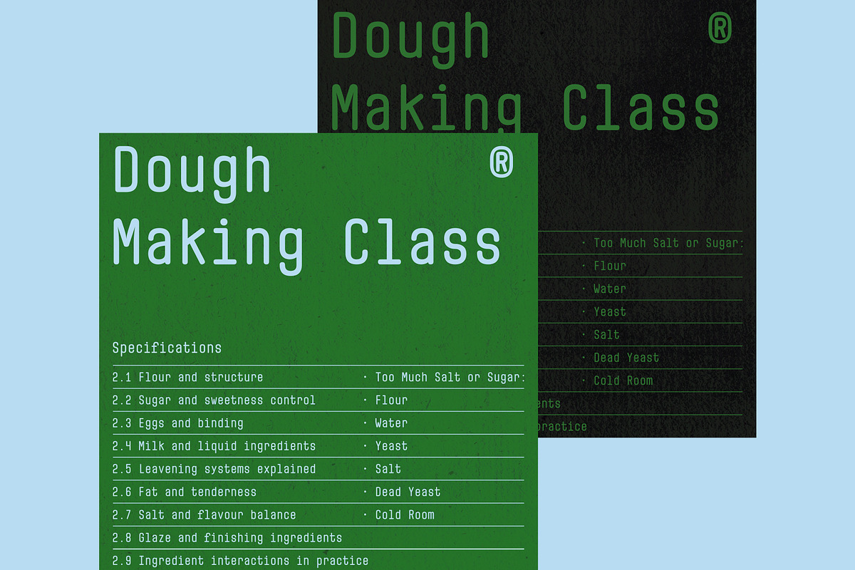 Mono Trea, a Sans Serif Font by Fateh.Lab (Photo 10 of 14)