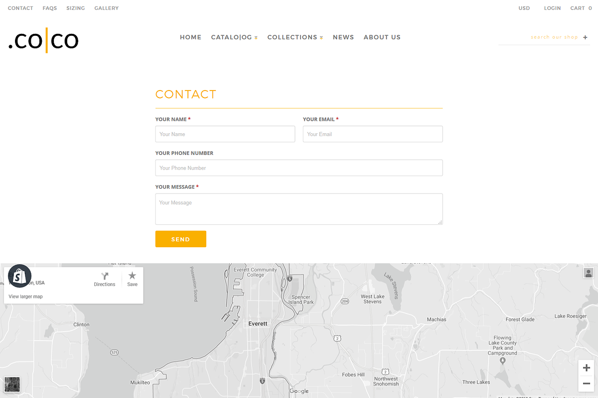 .co|co - shopify theme, a Shopify Template by inSTUDIO43 (Photo 8 of 10)