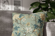 Chinoiserie Floral Seamless Pattern, a Pattern Graphic by elfy creative (Thumbnail 2 of 3)