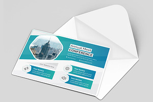 Post Card Design Template