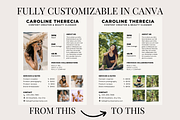 1 Page Elegant Rate Card Media Kit, a Social Media Template by Daily Creative (Thumbnail 3 of 4)
