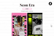 Neon era social media graphic, a Social Media Template by Chanut is industries (Thumbnail 5 of 11)