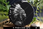 Beautiful Native American Tribal, a Background Graphic by LaseredNinja (Thumbnail 4 of 7)
