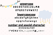Hello Sky - Handwritting, a Handwritten Font by Charmingbear59.design (Thumbnail 5 of 5)
