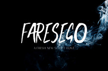 Faresego Script Typeface