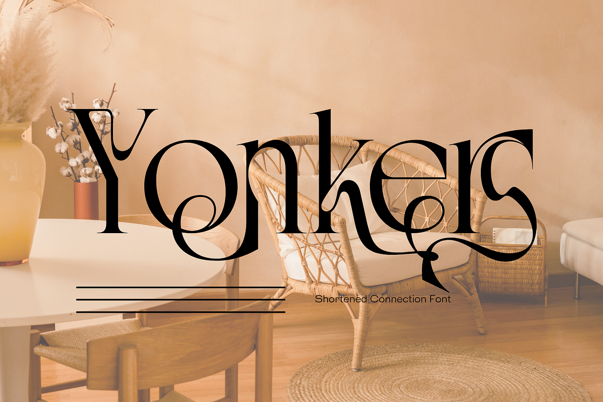 Shortened Connection - Elegant Font, a Serif Font by 177Studio (Photo 6 of 8)