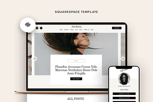 Blog Squarespace 7.1 Template