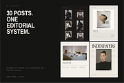 INDEX PAPERS | 30 Canva Templates, a Social Media Template by BlancheStudio (Thumbnail 2 of 9)