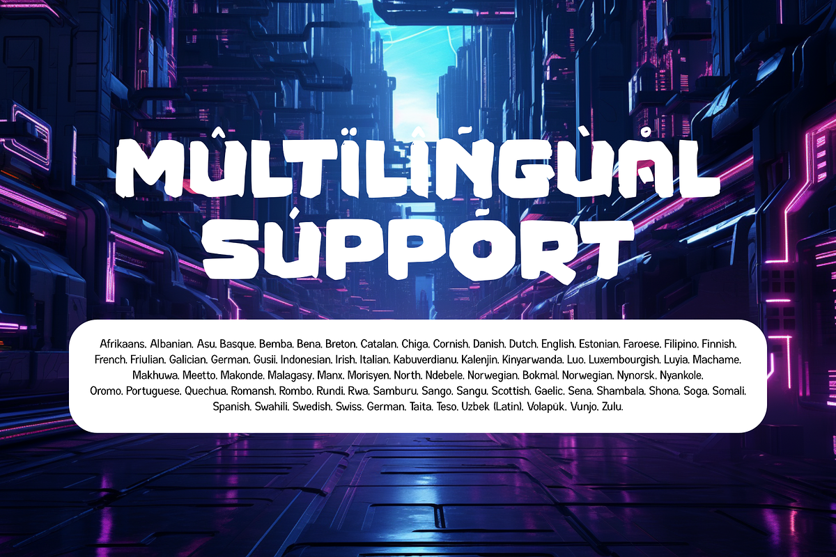 Block Force - Display, a Font by Dumadistyle (Photo 2 of 9)
