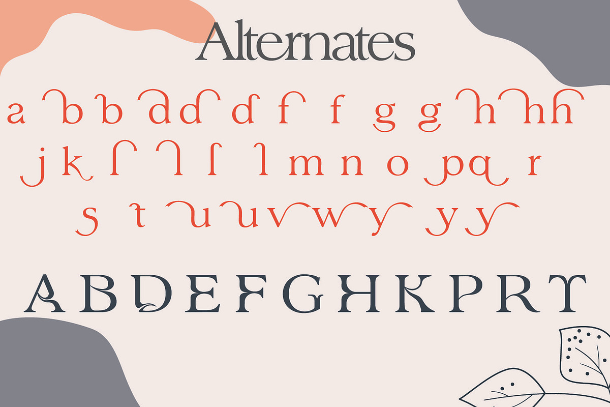 Benefits | Stylish Serif Typeface, a Serif Font by MchCrafter (Photo 17 of 18)